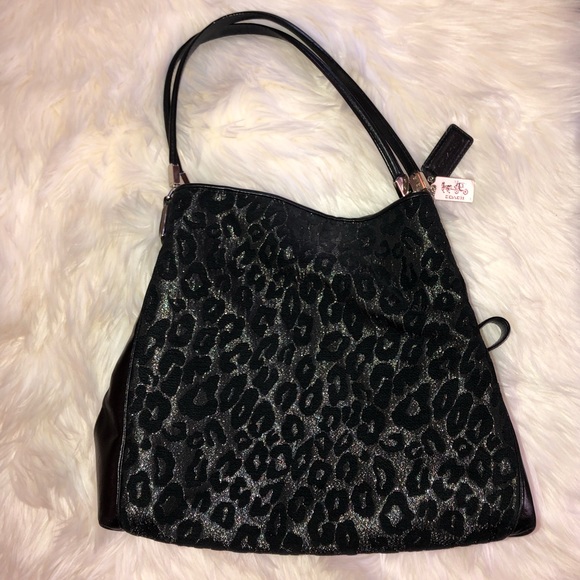 Coach Handbags - Coach Ocelot print purse ... gently used